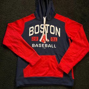 Boston Red Socks 1901 Vintage Long Sleeve Baseball Hoodie Size M